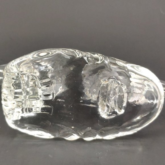 Vintage Clear Glass Love Birds Figurine - Picture 7 of 10